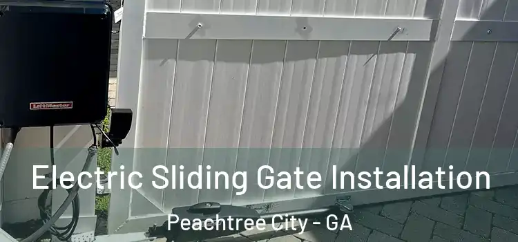 Electric Sliding Gate Installation Peachtree City - GA